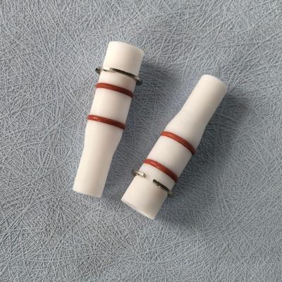 Boquilla de garganta Nordson de teflón de 4 mm de diámetro para bomba de polvo 109101